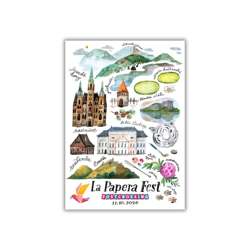 Festivalová pohlednice La Papera fest 2026
